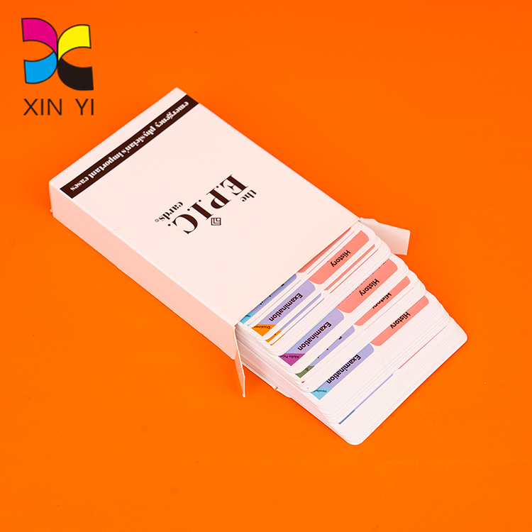 Factory custom printing playing cards in bulk drinking card games flash card