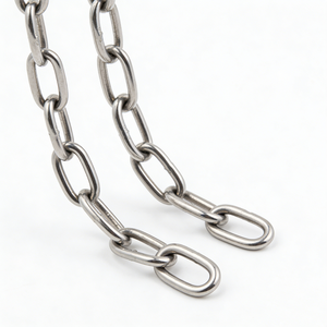 Chaîne de levage soudée MaxPlus 6mm-12mm en acier inoxydable 304/316 DIN 766 pour convoyeur, vente directe usine, usage intensif pour la construction - Product Image 2