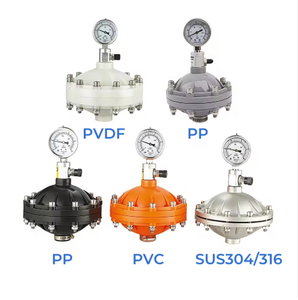 Amortisseur de pulsations de diaphragme en plastique pour pompe doseuse à impulsions, amortisseur d'impulsions d'air pour conduite d'eau - Product Image 1