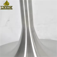 Base de table ronde en aluminium moderne, style tulipe, pour table de salle à manger, restaurant, café, table de conférence, OEM