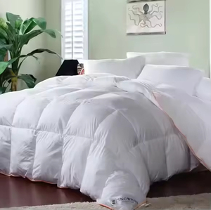 Nhà Máy Bán Buôn Bộ Đồ Giường Đặt Khách Sạn Nữ Hoàng Giường Xuống Lông Comforter Đặt Tấm Ga Giường Đặt - Product Image 1