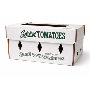 हवादार नालीदार सेब कार्टन 1 1/9 बुशेल कोल्ड चेन औद्योगिक उत्पादन पैकेजिंग बॉक्स - Product Image 1