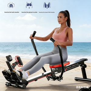 <span class=keywords><strong>Rameur</strong></span> hydraulique à résistance à l'eau, écologique, équipement <span class=keywords><strong>de</strong></span> fitness d'intérieur pour la maison, pagaie en aluminium pour la <span class=keywords><strong>perte</strong></span> <span class=keywords><strong>de</strong></span> <span class=keywords><strong>poids</strong></span> - Product Image 6