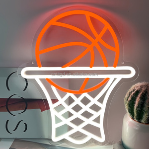 Ce soir, cadre de basket-ball LED néons décoration de <span class=keywords><strong>but</strong></span> de basket-ball personnalisé pour tenture murale <span class=keywords><strong>chambre</strong></span> salle de jeux fête Club - Product Image 1