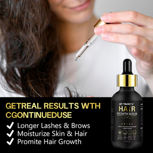 Siero per la crescita di capelli e barba con biotina e olio di ricino, all'ingrosso OEM Private Label, per <span class=keywords><strong>uomo</strong></span> e donna, ripara i danni, nutre il cuoio capelluto. - Product Image 2