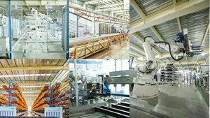 <span class=keywords><strong>Porte</strong></span> coulissante polyvalente en alliage d'aluminium - Gain de place, sécurité élevée, étanchéité supérieure et design élégant - Product Image 4