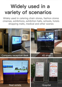 Pantalla LCD Vertical de 100 Pulgadas con Pantalla Táctil Capacitiva de 10 Puntos de la Marca <span class=keywords><strong>LG</strong></span>, <span class=keywords><strong>Soporte</strong></span> para Uso en Ascensores, Pantalla LED HD 4K Grande para Publicidad - Product Image 6