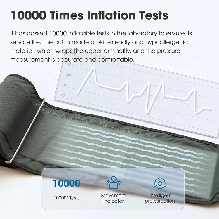 Groothandel Thuis Smart Bluetooth & App Analyze Bovenarm Bloeddrukmeter Digitale Draagbare Lcd Bp Machine