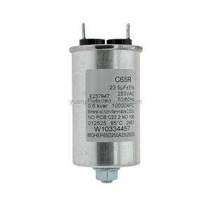 W10334457 <span class=keywords><strong>Condensateur</strong></span> de pompe à moteur pour <span class=keywords><strong>lave</strong></span>-<span class=keywords><strong>vaisselle</strong></span> C65R 23.5uF 250VAC pour <span class=keywords><strong>lave</strong></span>-<span class=keywords><strong>vaisselle</strong></span> Whirlpool 1877600 8268418 8269507 8535474 - Product Image 1