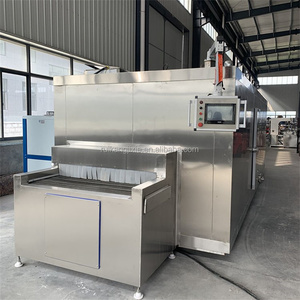 Ruikang เครื่องแช่แข็งอุโมงสแตนเลสสตีลความจุ304 100กิโลกรัม/ชั่วโมง-อุปกรณ์แช่แข็งระเบิด35ชิ้น - Product Image 2