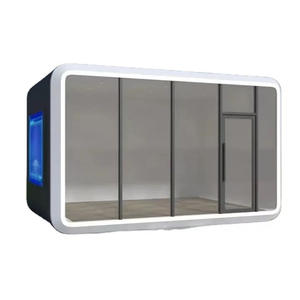 Casa prefabricada plegable económica personalizada Oficina Hotel Apple Cabin Container House - Product Image 5