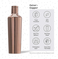 Gobelet à vin en acier inoxydable, isolé sous vide, avec couvercle anti-fuite, sans pied, personnalisable avec logo, cadeau de Noël pour le camping et la maison