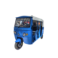 Marché de l'Éthiopie et du Kenya Taxi Tuk Tuk Bajaj Auto Rickshaw Trike électrique à 3 roues avec autonomie de 100 à 200km