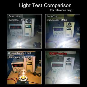 Bevinsee 18W H4 9003 1860 CSP lampada 6000K Hi/Low Beam moto LED lampadine per fari per <span class=keywords><strong>Yamaha</strong></span> <span class=keywords><strong>XVS</strong></span> 1300 Custom 250 650 <span class=keywords><strong>950</strong></span> 1100 - Product Image 6