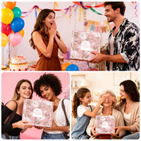 Set de Regalo de Spa Rosa para Mujer, Regalos para Toda Ocasión, Recuerdos de Boda, Navidad, San Valentín, Cumpleaños, Kit de Baño