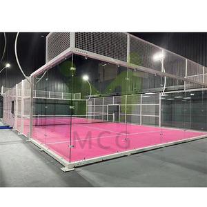Campo da Padel Professionale Produttore di Campi da Padel Standard Internazionale Campo da Tennis Padel Panoramico in Vetro a Prezzo di Fabbrica - Product Image 1