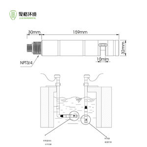 RS485 디지털 COD 컨트롤러 송신기 1000mg/L BOD TOC 분석기 미터 (OEM 사용자 정의 지원 포함) - Product Image 3