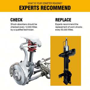 Ammortizzatore posteriore dell'automobile delle parti 442001 della sospensione automatica per auang-rover tops, OEM NO. GSA101 GSA388 GSA971388 - Product Image 3