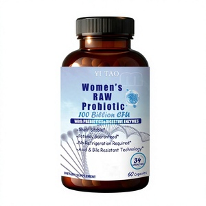 Personalización de etiquetas OEM/ODM GMP - Suplemento probiótico óptimo para mujeres - 1000 mil millones de UFC - Cápsula probiótica para el apoyo inmunológico - Product Image 1