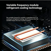Sistema de Aire Acondicionado Central VRF de 94 HP con Enfriamiento Potente, Combinación de Triple Unidad