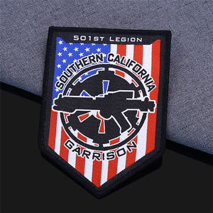 Tùy Chỉnh Hot Chết Lớn Thể Thao Cờ Áo Khoác Phim Hoạt Hình Động Vật 3D Dệt Thêu Quần Áo Quần Áo Vá Thêu Sắt-Trên Các Bản Vá Lỗi - Product Image 2