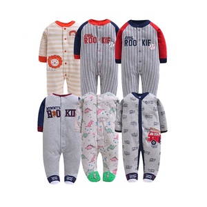 Tutina per Neonati 100% Cotone con Stampa Integrale a Prezzo di Fabbrica, <span class=keywords><strong>Pigiama</strong></span> per Bambine - Product Image 5