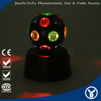 Offre Spéciale Batterie Rotatif RGB LED Disco Scène Décorative Néon Dj Happy Party Favors Lumières pour Club