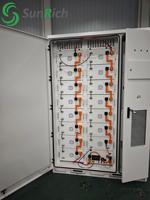 Gabinete Exterior ESS para Inversor Híbrido Solis Deye de 125KW, Batería de Litio de 241kWh/261KWH para Almacenamiento Comercial, para la UE