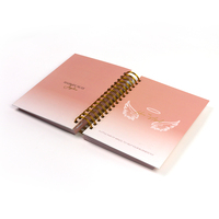 Impression Personnalisée Reliure Double Spirale Couverture Rigide Luxe Agendas Mensuels Hebdomadaires Quotidens, Planificateurs Budgétaires et Carnets de Notes Journaux