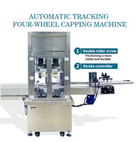 Machine à capsuler les vis, capsuleuse automatique multifonctionnelle, en ligne avec pompe à quatre roues