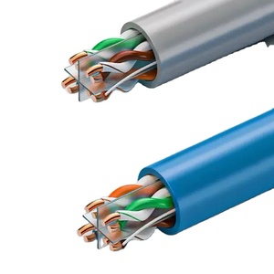 4 pares 23AWG LAN <span class=keywords><strong>Net</strong></span> Cable de comunicación PVC Jacket 0,57mm 0,58mm 305m 500m Roll Indoor SFTP CAT6 Cable Cat 6 - Product Image 6