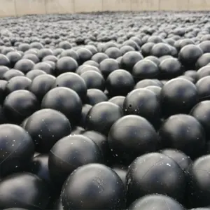 Bola de sombreado de plástico hueco, HDPE negro, 100mm, 10cm, 75mm