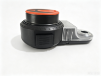 Niveau laser rouge rechargeable avec aspiration par le vide, collecteur de poussière pour perçage, ligne laser visible en plein soleil