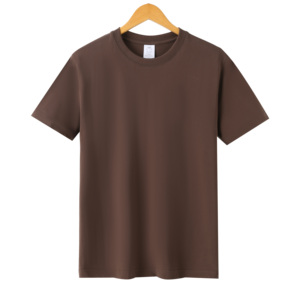 เสื้อยืดคอกลมผู้ชายผ้าฝ้าย 100% พิมพ์โลโก้ได้ ทรงปกติ ไซส์ใหญ่ ผ้าคุณภาพสูง 230 กรัม - Product Image 3