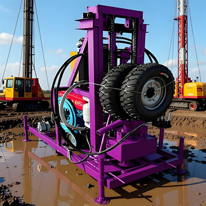 Plateforme de <span class=keywords><strong>forage</strong></span> de puits <span class=keywords><strong>d</strong></span>'eau légère, économique et portable - Product Image 5
