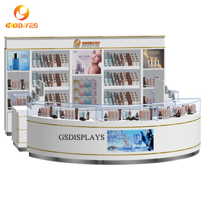 2025 mới nhất hiện đại LED ánh sáng tùy chỉnh Tầng Kệ thân thiện với môi trường hiển thị mỹ phẩm cho siêu thị & triển lãm sử dụng - Product Image 3