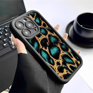 Coque de téléphone antichoc et étanche en TPU noir de luxe Beilika Blue Eye Leopard avec gaufrage pour 11 Pro Max – Vente en gros - Product Image 2