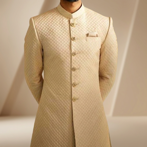 BEAUTIFUL-Indo-Western-Sherwani with <b>Pant</b>--with MATCHING SHOE WITH Embroidery for Indian/Pakistani Party & WEDDING Dress=2021-- - Product Image 4
