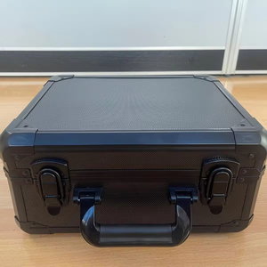 Boîte de rangement de cartes de collection BGS en aluminium de qualité supérieure pour <span class=keywords><strong>Pokémon</strong></span> TCG, étui de présentation de luxe avec blocage RFID et fermeture à bouton - Product Image 5