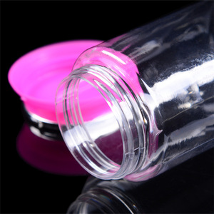 Impresión en color personalizada 90mL pequeña botella de plástico PET gomitas tarro contenedor lata - Product Image 5