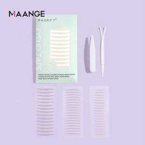 MAANGE Outils de maquillage des yeux, pinces, colle pour cils, ruban adhésif respirant mat imperméable invisible pour paupières doubles - Product Image 6
