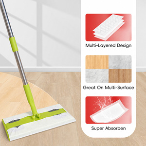 Tampons de nettoyage jetables compatibles avec les serpillères, y compris les recharges pour serpillères <span class=keywords><strong>WetJet</strong></span> - Product Image 3