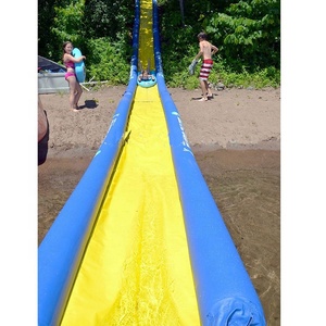 Inflatable <span class=keywords><strong>Solo</strong></span> Trượt Và Trượt Xuống Có Độ Dốc Để Hồ Kết Nối Hồ Biển Cho Người Lớn - Product Image 1