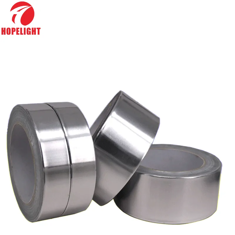 free sample High Quality Heat Resistance Conductive Reinforced refrigerator Aluminum Foil Adhesive Tape