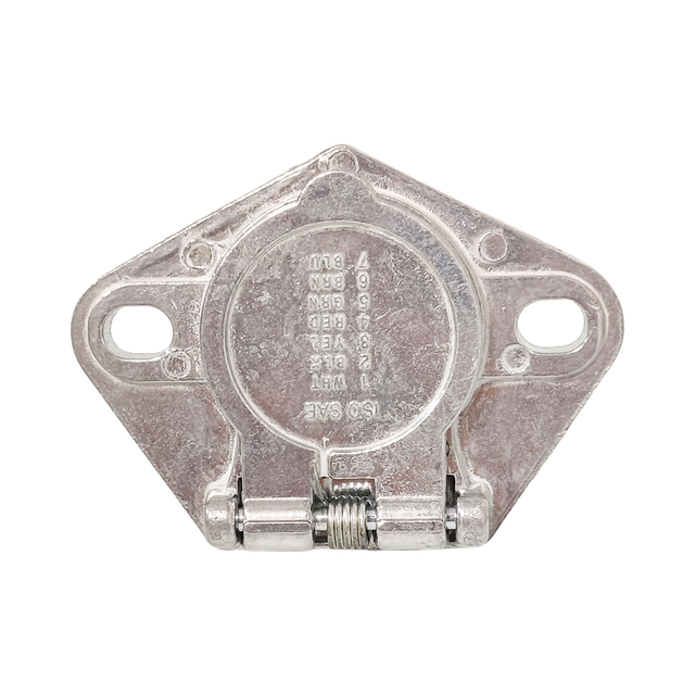 European Socket 7Pin Trailer Socket Connector Aluminum 24V N Type for Automotive