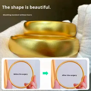 European Style Manual Fast Bracelet Shaping Machine Steel for Gold Silver Jewelry <strong>Secondary</strong> Wheel Punching - Product Image 5