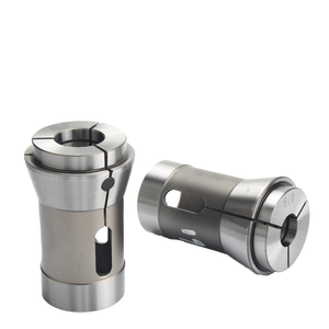 Mandril de sujeción manual Stuka para torno Citizen Cincom L32 F37 1536E TD32 T42 28.01 con buje guía de carburo de 3 mordazas - Product Image 1