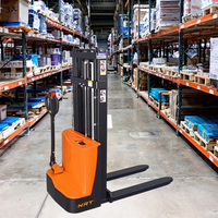 Carretilla elevadora apilable de palé eléctrica de alta calidad NRT Radius1357mm con capacidad de carga de 1,5 T