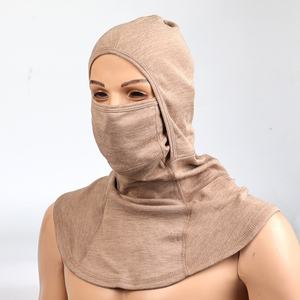 Capuche de protection ignifuge en aramide à double couche isolée haute température, accessoire pour équipement de lutte contre les incendies forestiers - Product Image 4