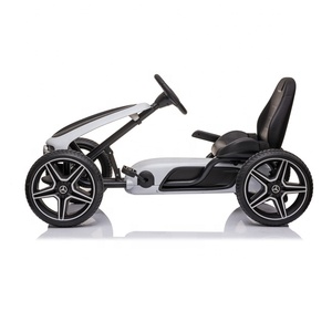 <span class=keywords><strong>Go</strong></span>-Kart Elettrico per Bambini Mercedes Benz con Licenza Ufficiale, Auto Giocattolo a Pedali per Bambini da 5 a 7 Anni, Alimentato a Batteria, in Plastica - Product Image 4